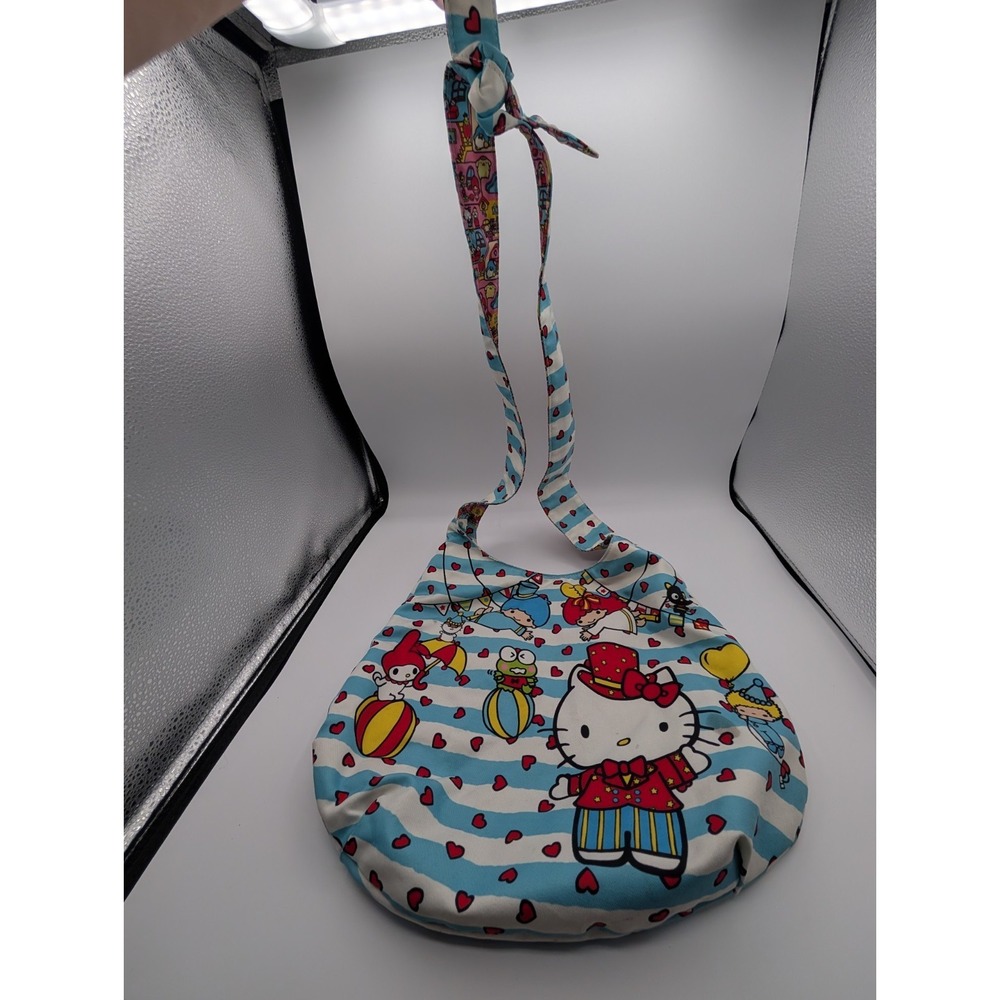 Loungefly Hello Kitty Sanrio 50th Anniversary Circus Tote Shoulder Bag 2010 - Picture 2 of 12
